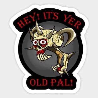 your old pal facebones! Sticker